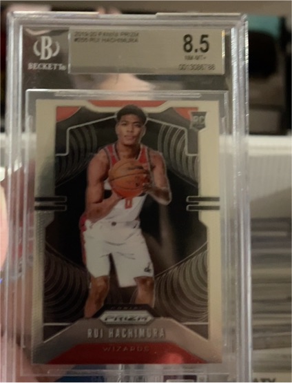 2019 Panini Prizm #255 Rui Hachimura — front