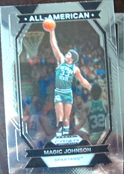 2024 Panini Prizm Draft Picks #28 Magic Johnson All-American — front