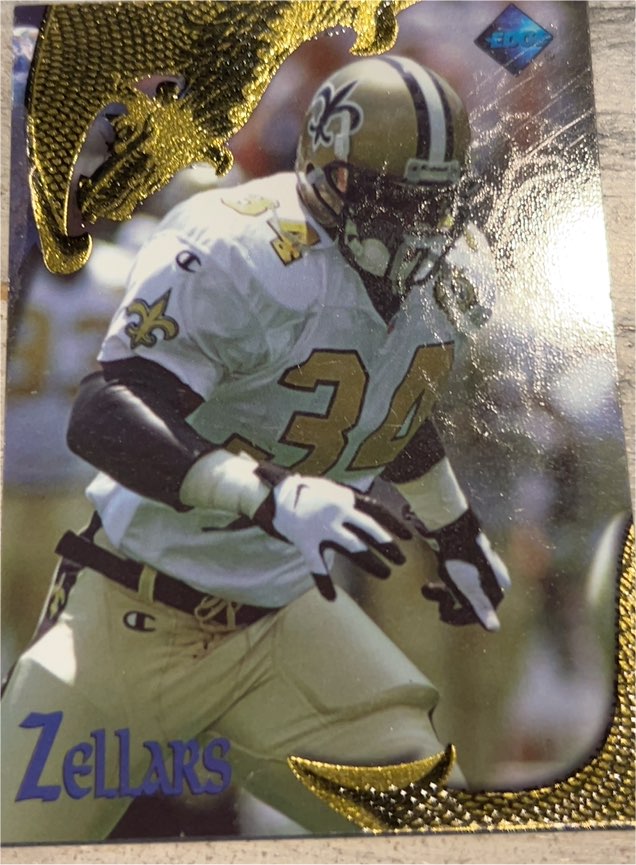 1997 Collector's Edge Excalibur #94 Ray Zellars — front