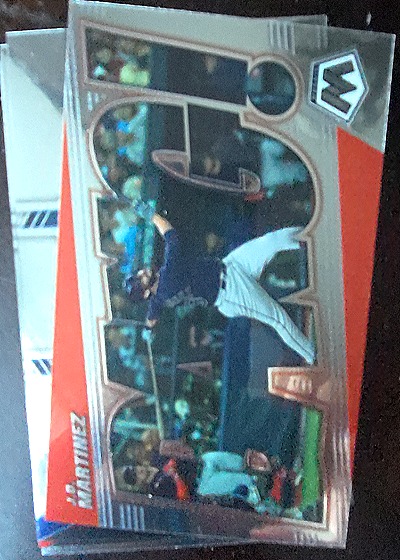2022 Panini Mosaic Bang! #BG-5 Jose Ramirez — front