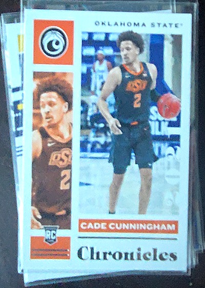 2021 Panini Chronicles Draft Picks #1 Cade Cunningham — front