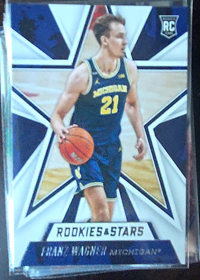 2021 Panini Chronicles Draft Picks #309 Franz Wagner Michigan Wolverines — front