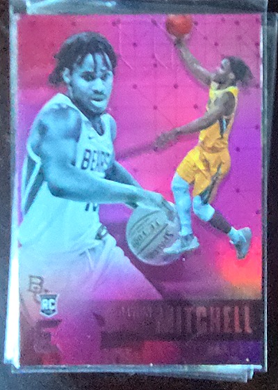 2021 Panini Chronicles Draft Picks Essentials #110 Davion Mitchell Rookie — front