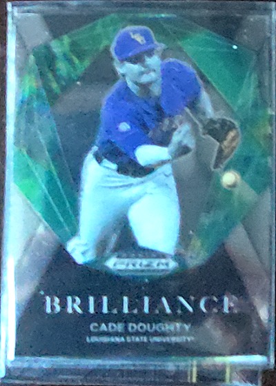 2022 Panini Prizm Draft Picks Brilliance #BR-CD Cade Doughty — front