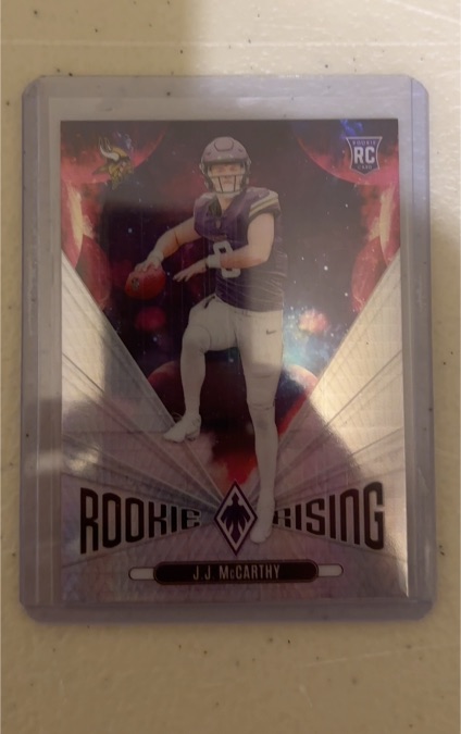 2024 Panini Phoenix #RR-JMY J.J. McCarthy Rookie Rising — front