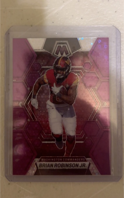 2023 Panini Mosaic Brian Robinson Jr. — front