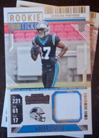 2024 Panini Contenders Rookie Ticket #221 Xavier Legette — front