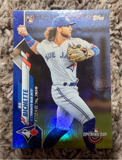 2020 Topps Opening Day #173 Bo Bichette — front