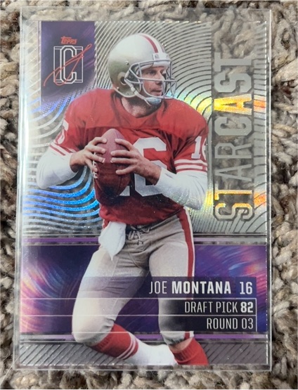 2024 Topps Signature Class #SC-10 Joe Montana — front