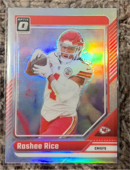 2024 Donruss Optic #97 Rashee Rice — front