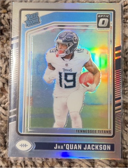 2024 Panini Donruss Optic #253 Jha'Quan Jackson — front