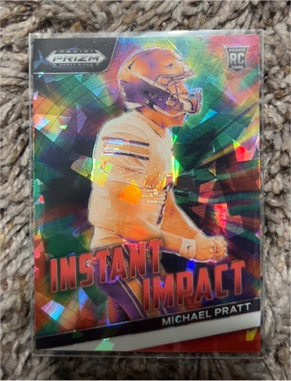 2024 Panini Prizm Draft Picks #II-MP Michael Pratt Instant Impact — front