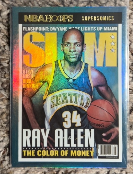 2021-22 Panini NBA Hoops Slam #SLAM 87 Ray Allen — front