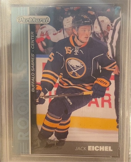 2015-16 Upper Deck Parkhurst Rookies #PR-2 Jack Eichel — front