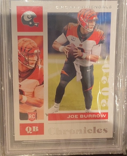 2020 Panini Chronicles #19 Joe Burrow — front