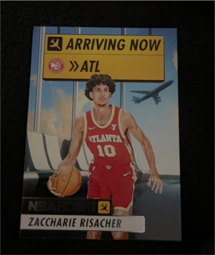 2024-25 Panini NBA Hoops #10 Zaccharie Risacher — front