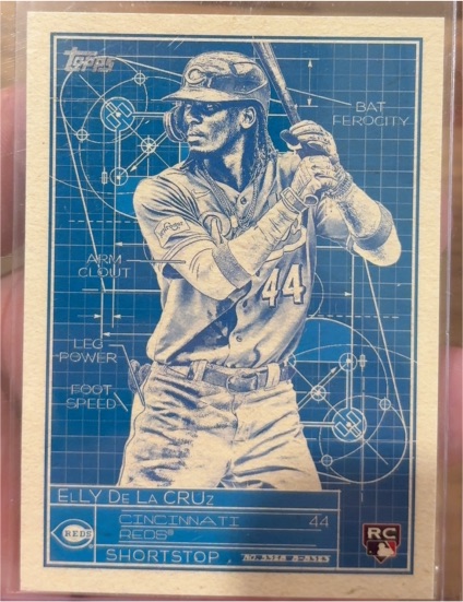 2024 Topps Superstar Blueprint #SB-15 Elly De La Cruz — front