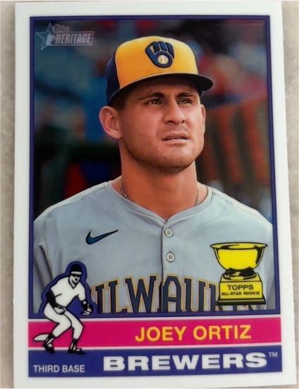 2025 Topps Heritage #207 Joey Ortiz — front