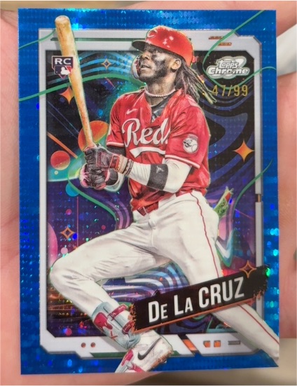 2024 Topps Cosmic Chrome #44 Elly De La Cruz — front