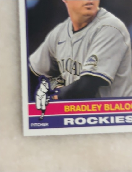 2025 Topps Heritage #351 Bradley Blalock — front