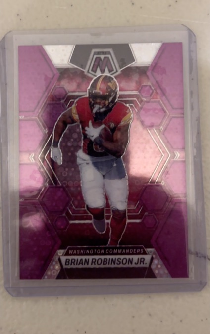 2023 Panini Mosaic #244 Brian Robinson Jr. — front