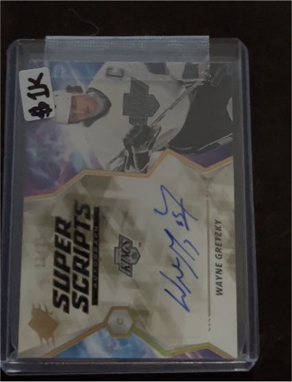 2011 Upper Deck Sword Scripts Wayne Gretzky — front