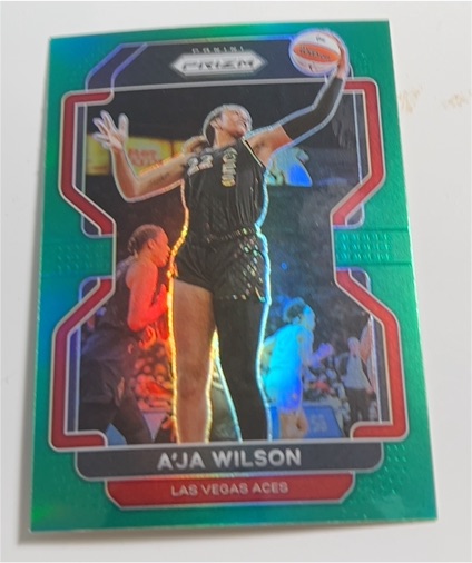 2022 Panini Prizm #39 A'ja Wilson — front