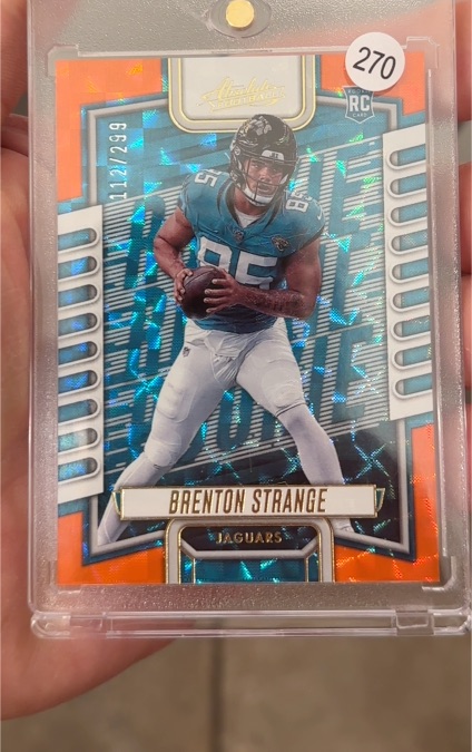 2023 Panini Absolute Football #176 Brenton Strange — front