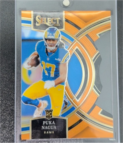 2023 Panini Select Premier Level #199 Puka Nacua — front