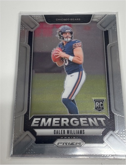 2024 Panini Prizm #1 Caleb Williams Emergent — front