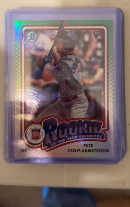 2024 Bowman Rookie of the Year Favorites #ROY-13 Pete Crow-Armstrong — front