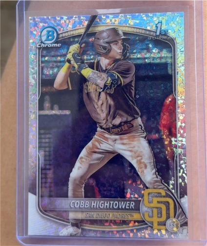 2025 Bowman Chrome Prospects #BCP-104 Cobb Hightower — front