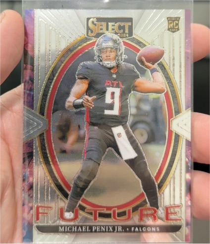 2024 Panini Select #16 Michael Penix Jr. Rookie Future Insert — front