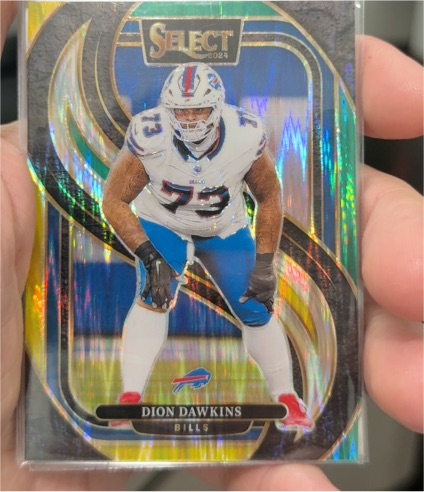 2024 Panini Select #73 Dion Dawkins — front