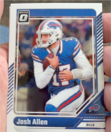 2024 Donruss Optic #19 Josh Allen — front