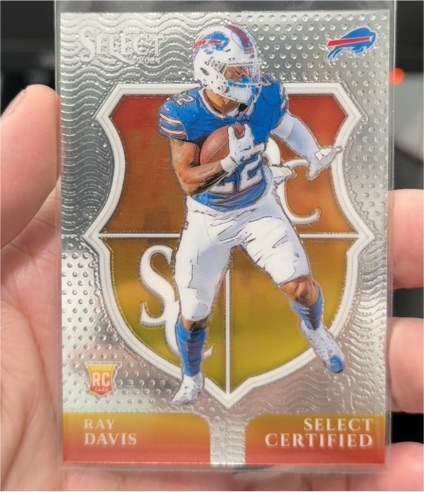 2024 Panini Select #22 Ray Davis — front