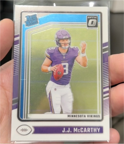 2024 Panini Donruss Optic #235 J.J. McCarthy — front