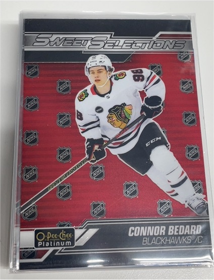 2023-24 O-Pee-Chee Platinum #SS-9 Connor Bedard Sweet Selections — front
