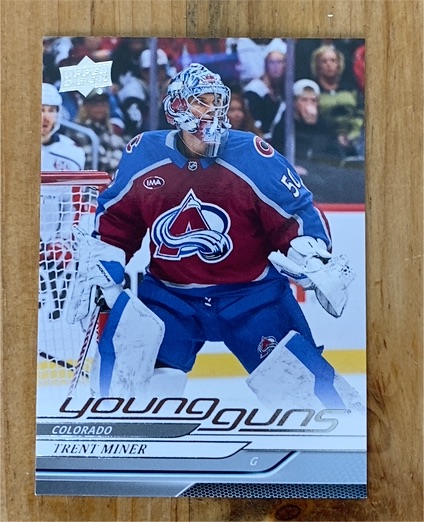 2024-25 Upper Deck Extended Series #709 Trent Miner — front