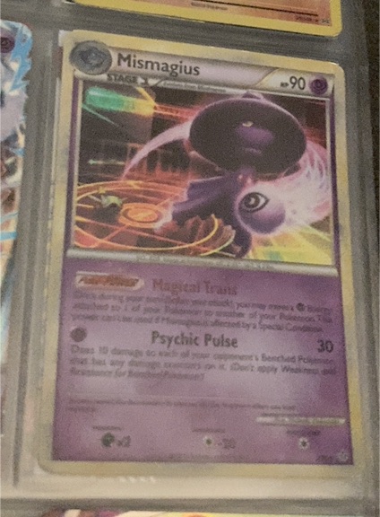 2010 Pokémon Unleashed #5 Mismagius — front