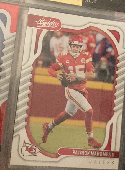 2022 Panini Absolute #38 Patrick Mahomes II — front