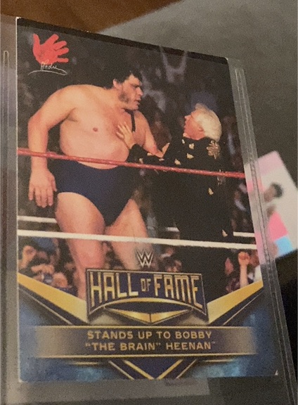 2018 Topps WWE Road To WrestleMania Hall Of Fame Tribute #10 Andre The Giant — front
