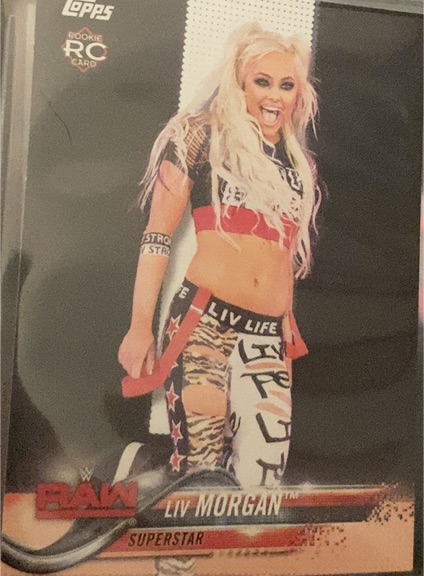 2018 Topps WWE Then Now Forever #147 Liv Morgan RC — front