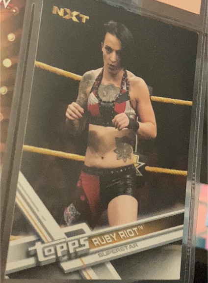 2017 Topps WWE Then Now Forever #178 Ruby Riot — front