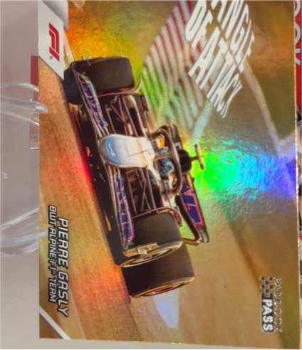 2024 Topps Paddock Pass Formula 1 #AA-10 Pierre Gasly Angle Of Attack — front