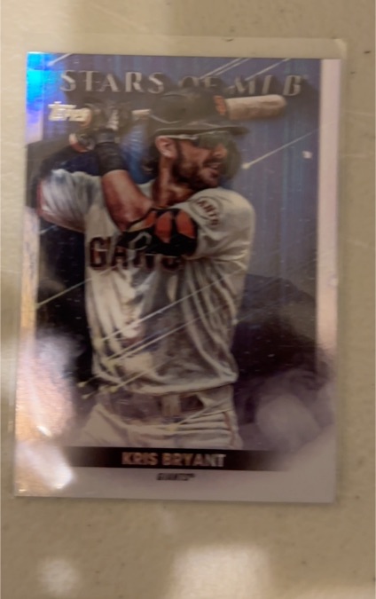 2022 Topps Stars of MLB #SMLB-27 Kris Bryant — front