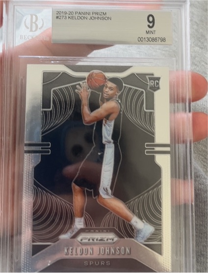 2019 Panini Prizm #273 Keldon Johnson — front