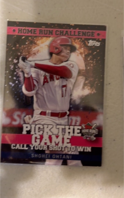 2022 Topps Series 1 Home Run Challenge #HRC-4 Shohei Ohtani — front