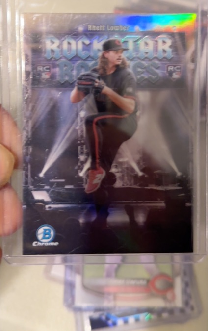 2025 Bowman Chrome #RR-4 Rhett Lowder — front