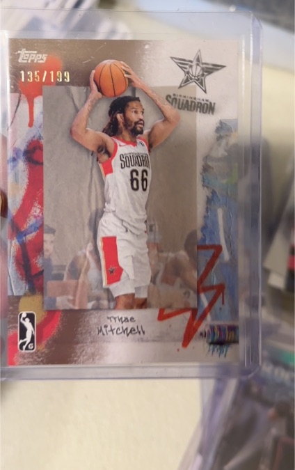 2024-25 Topps G League #8 Trhae Mitchell Birmingham Squadron — front